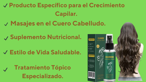 OUHOE - SPRAY CAPILAR PARA CAIDA DE CABELLO